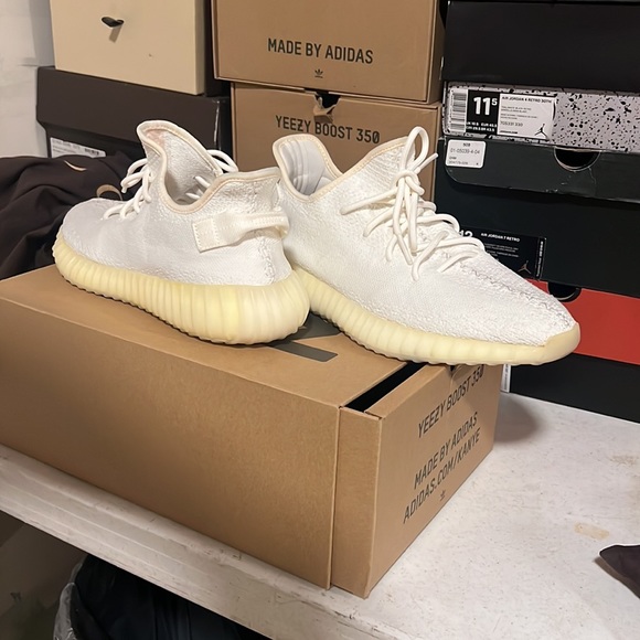 Size 12 yezzys wore three maybe four times just like new. - Picture 2 of 2